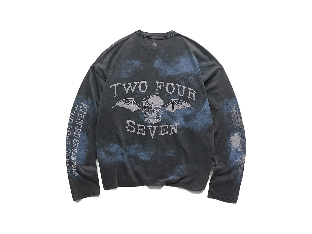 Represent 247 x Avenged Sevenfold Nightmare Long Sleeve T-Shirt Aged Black