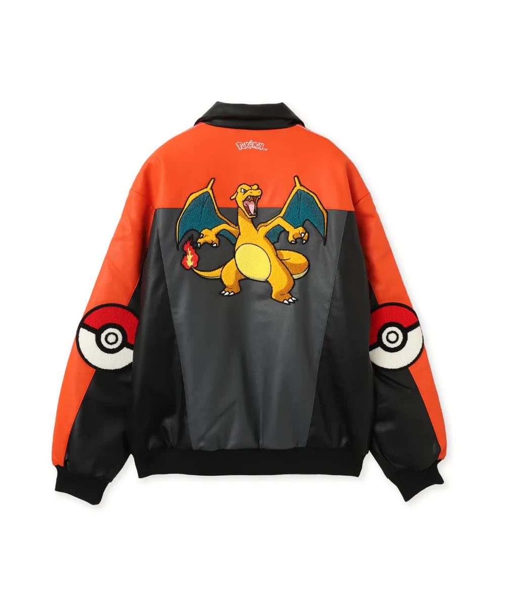 adidas x Pokémon 8 Ball Charizard Jacket Black/Collegiate Orange – kurtka