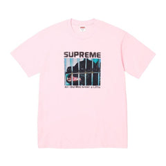 Supreme Growl Tee Light Pink