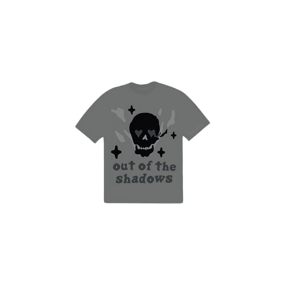 Broken Planet Out of the Shadows T-shirt Shadow Grey