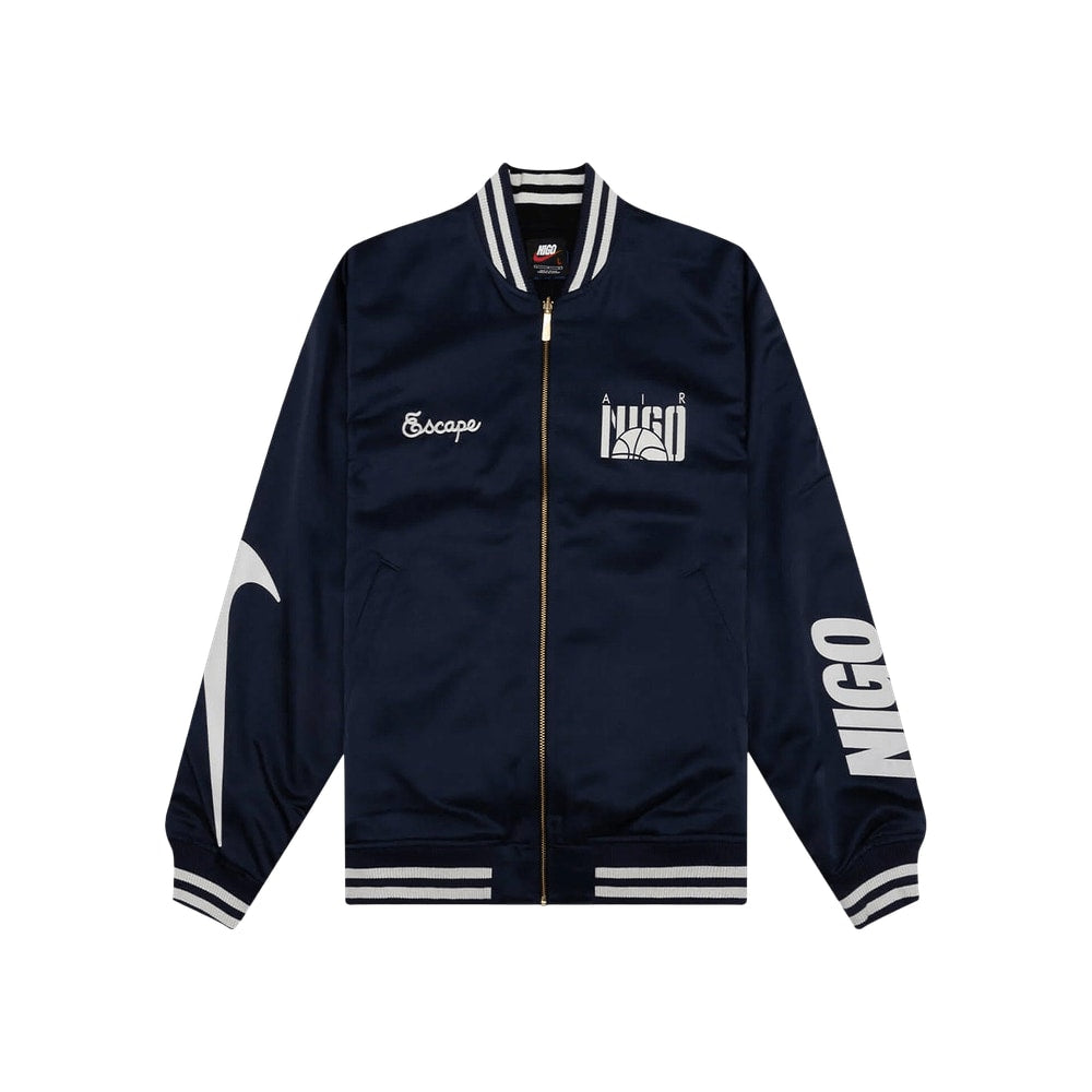 Nike x NIGO Coach Jacket Midnight Navy/Black – bunda