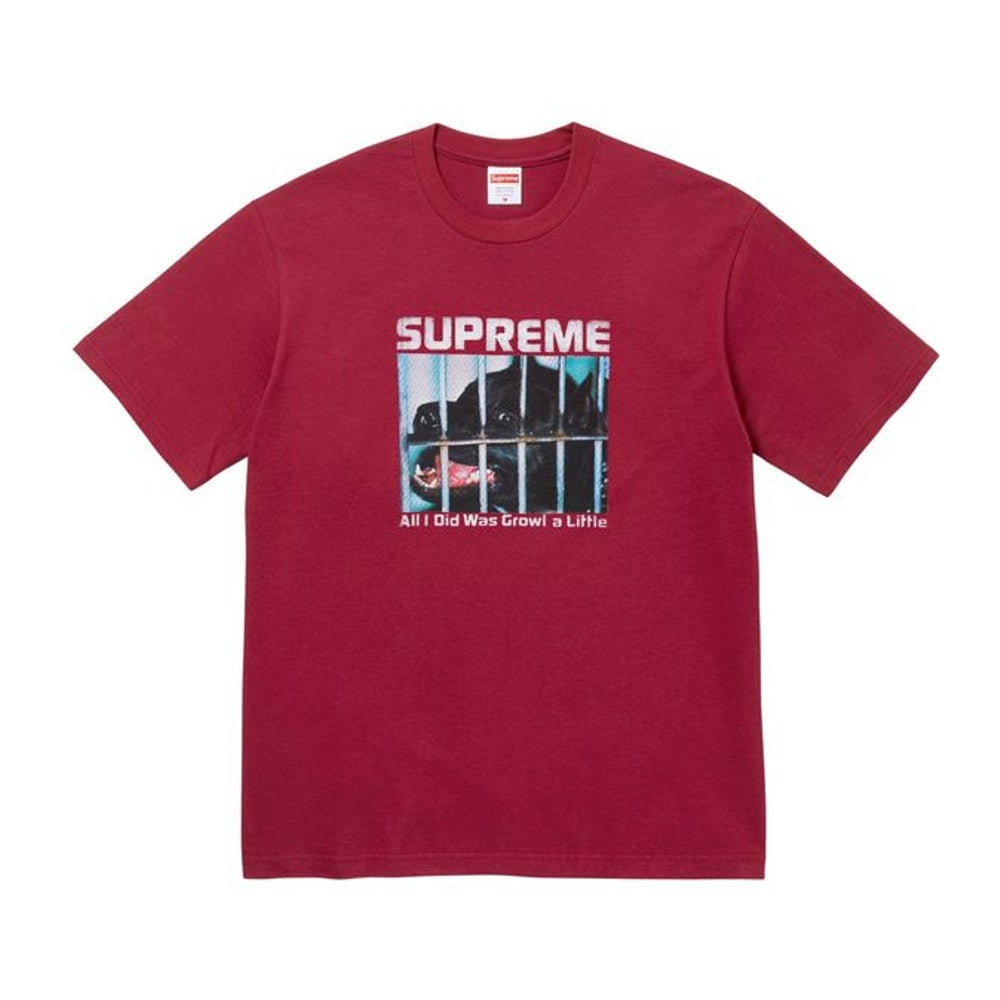 Supreme Growl Tee Cardinal – футболка