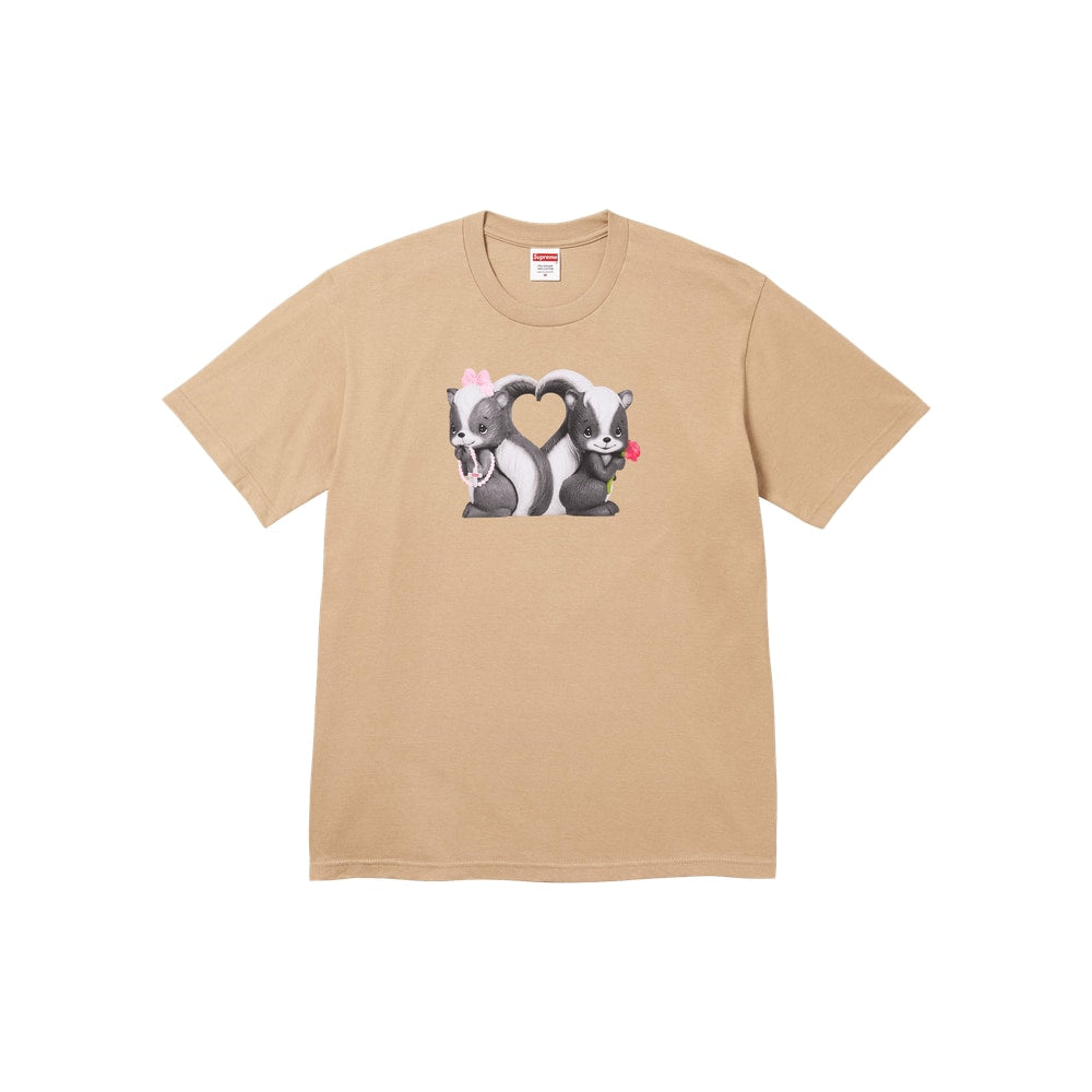 Supreme Skunk Tee Khaki – tričko