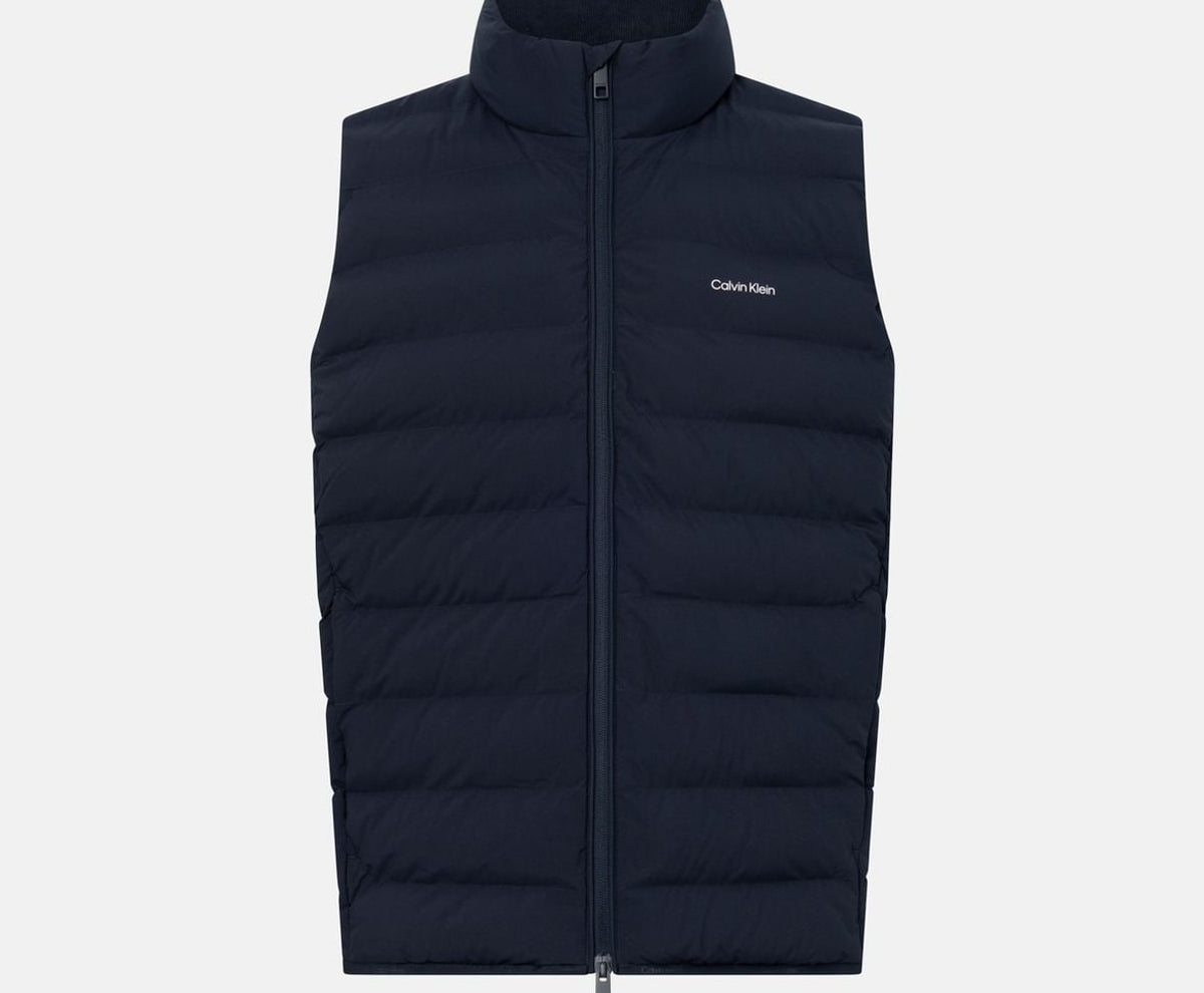 Calvin Klein Quilted gilet Dark Blue – Bekleidung
