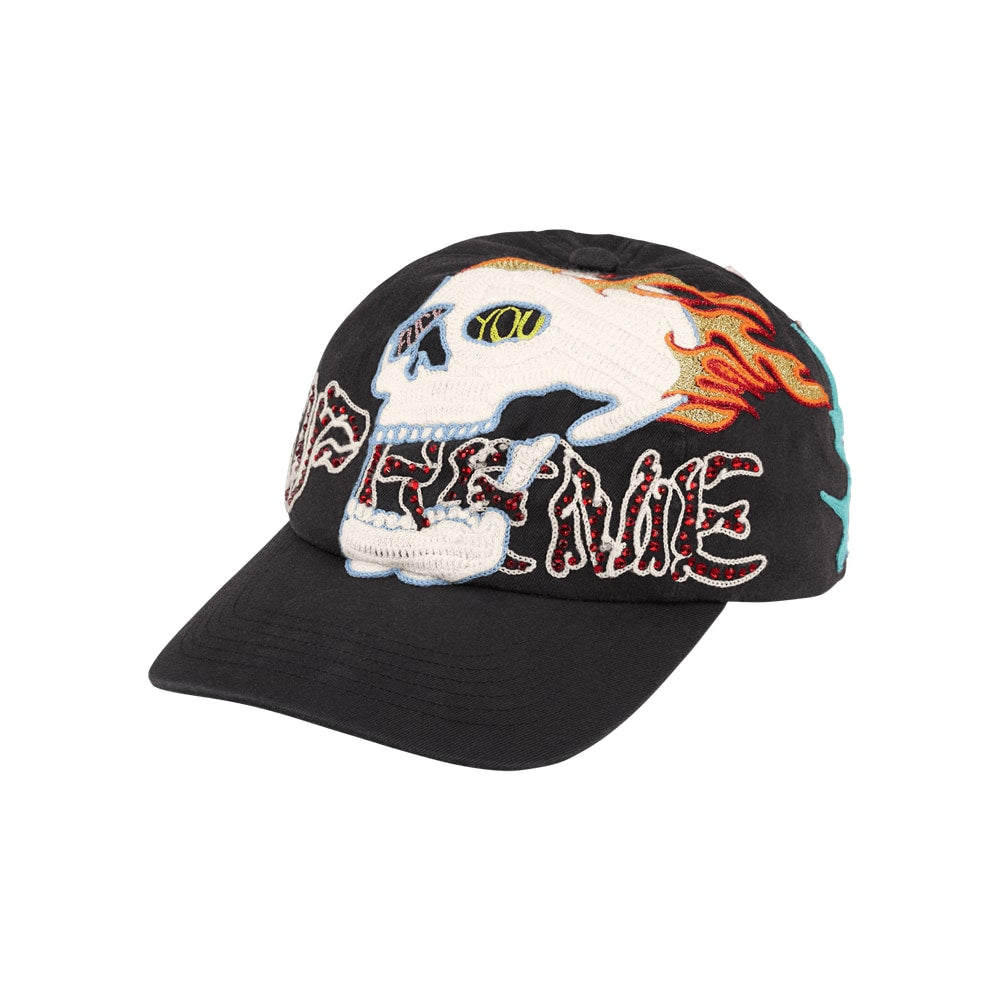 Supreme Wfst 6-Panel Black – cappello
