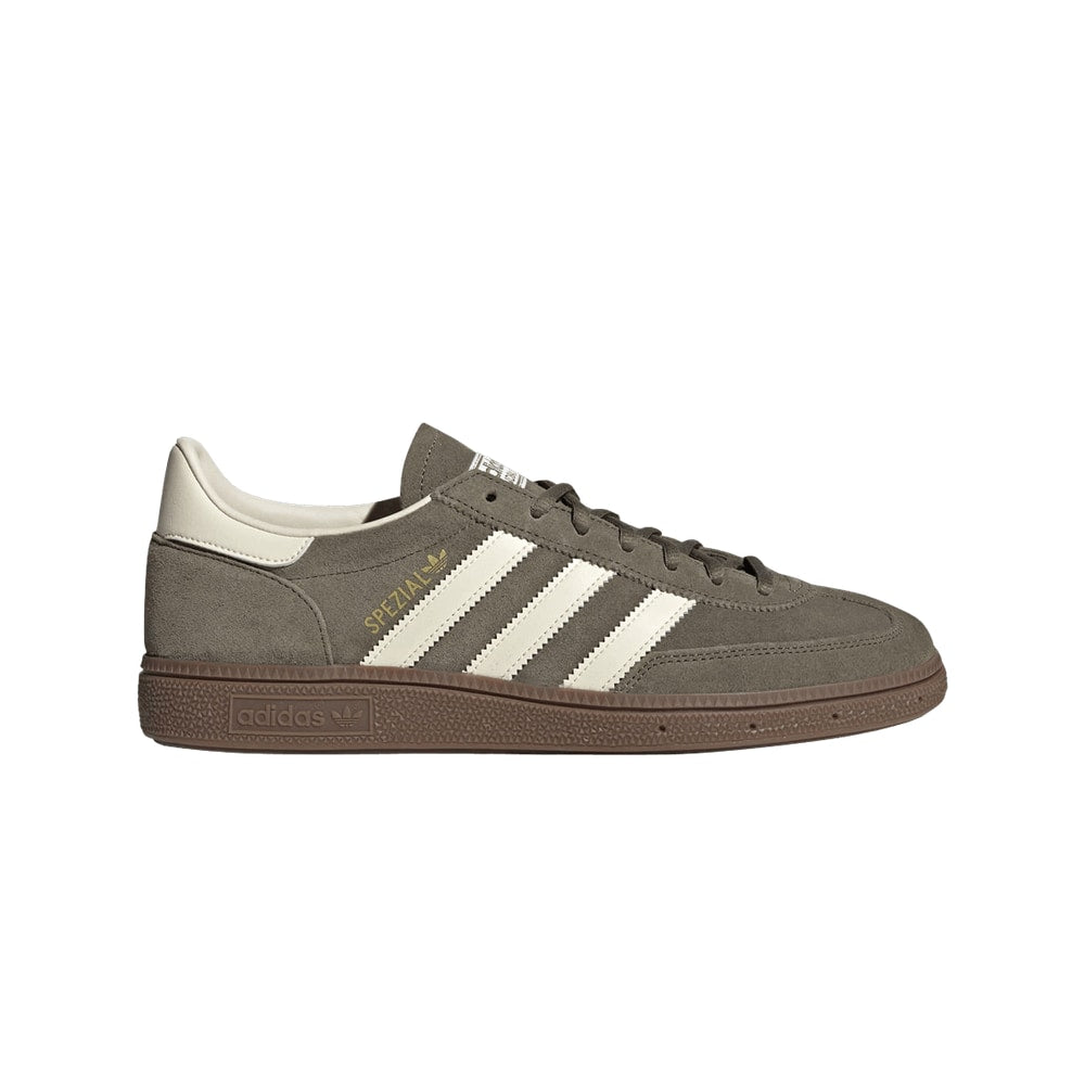 adidas Handball Spezial Olive Strata Cream White Gum – tenisky, oranžová