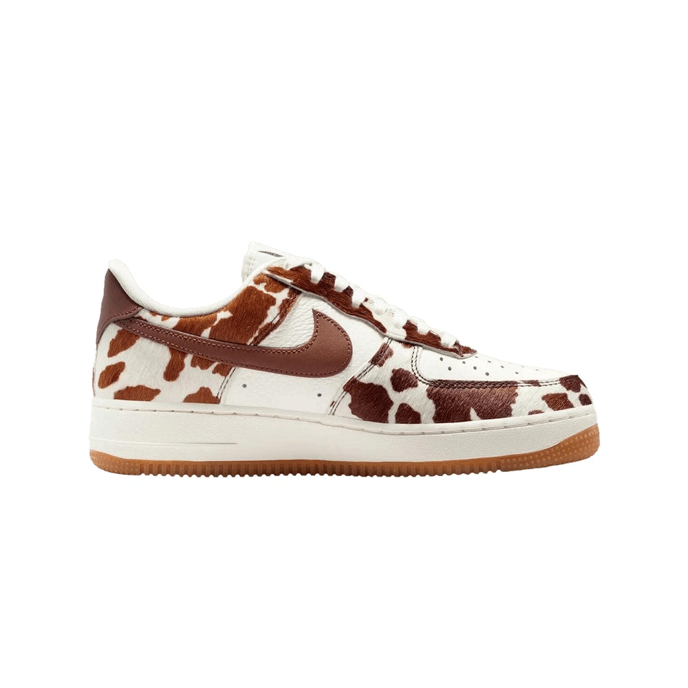 Nike Wmns Air Force 1 Low Cow Print Brown – boty, hnědá