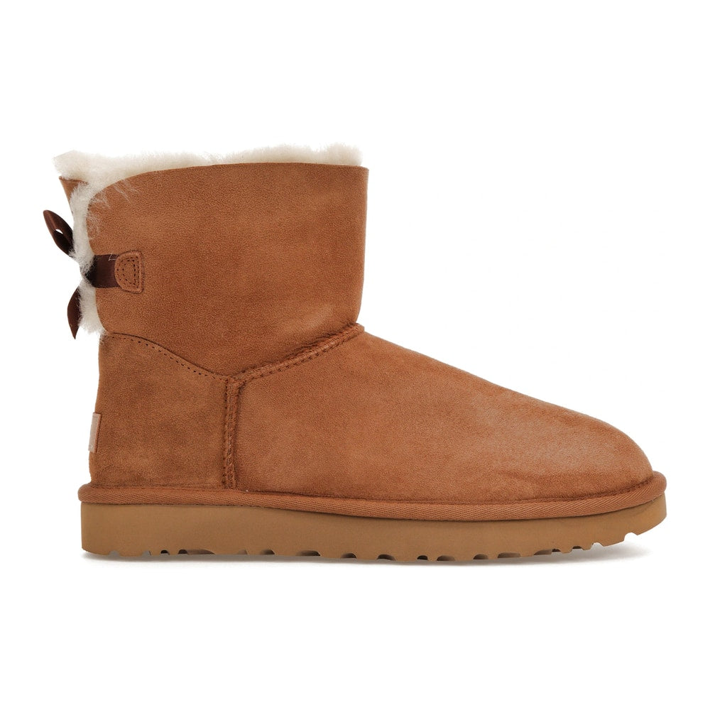 UGG Mini Bailey Bow II Chestnut (Women's) – tenisky, oranžová