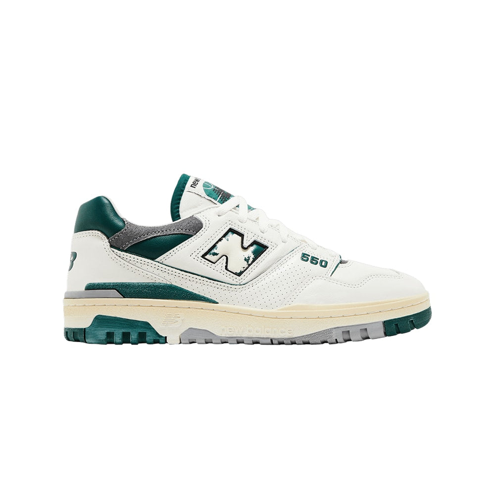 New Balance 550 Vintage Pack - Marsh Green – boty, modrá