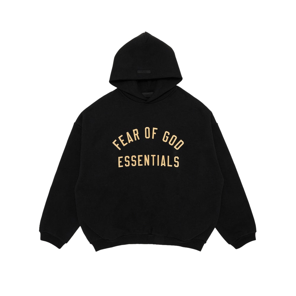 Fear of God Essentials Fleece Hoodie Black – hoodie, black