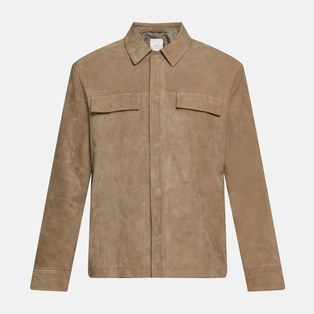 Calvin Klein Leather jacket Light Grey – jacket