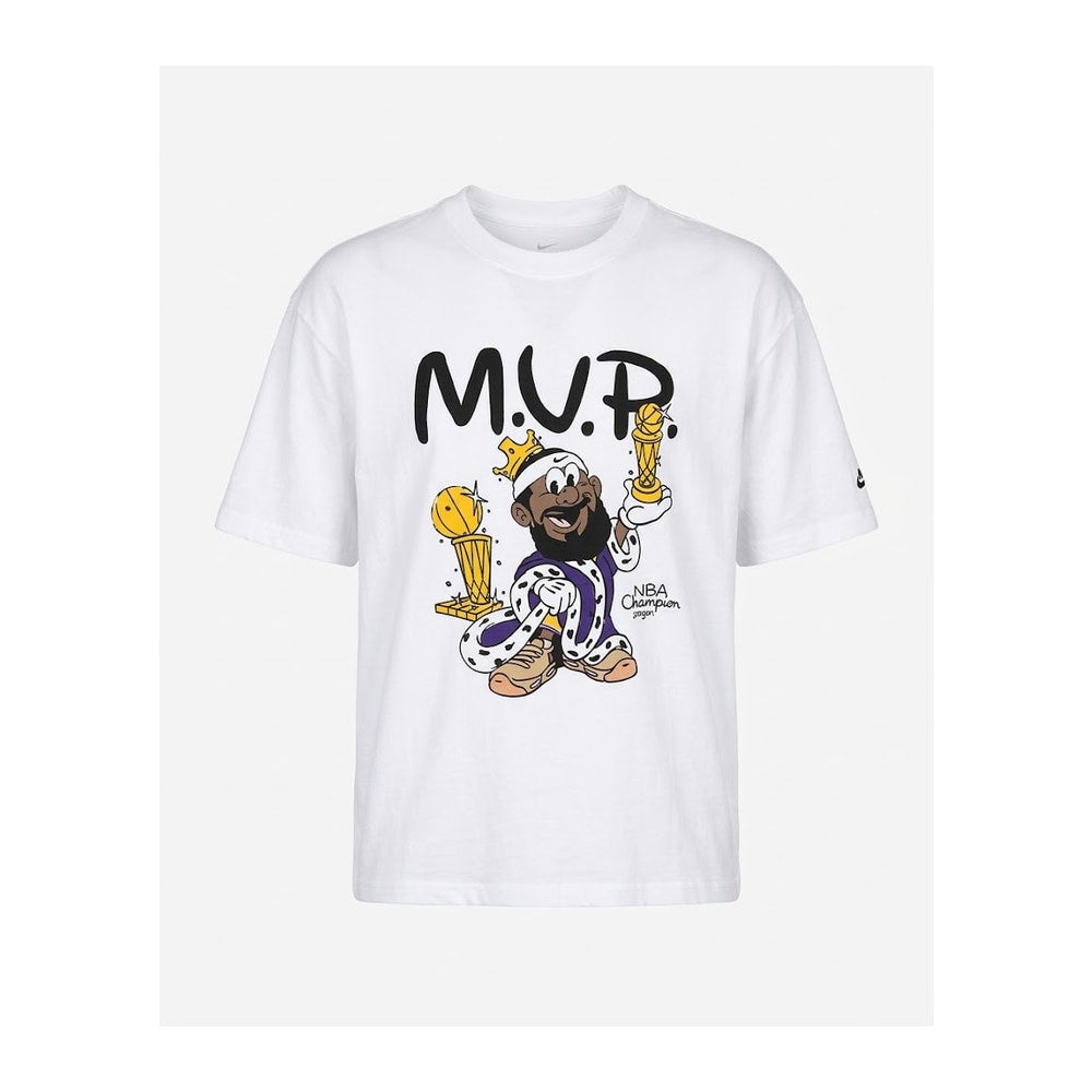 Nike LeBron Bubble Boy Men's Basketball T-Shirt White – koszulka