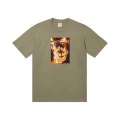 Supreme x Spitfire Flag Tee Light Olive