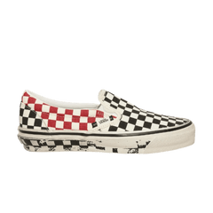 Vans LX Classic Slip-On 98 Act of Disagreement Black Checkerboard