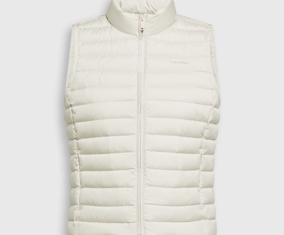 Calvin Klein Down gilet Putty – ropa