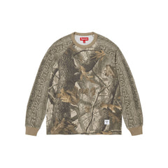 Supreme Wildlife Camo Raglan Long-Sleeve Top Realtree Hardwoods Camo