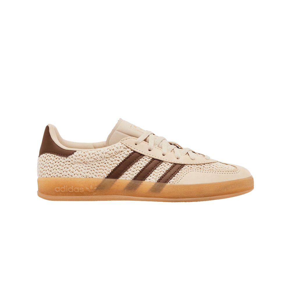 adidas Wmns Gazelle Indoor Crochet Pack - Sand Strata – tenisky, béžová