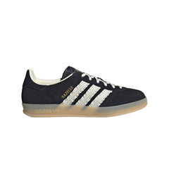 adidas Wmns Gazelle Indoor Ruffled Stripes - Black Cream Gum