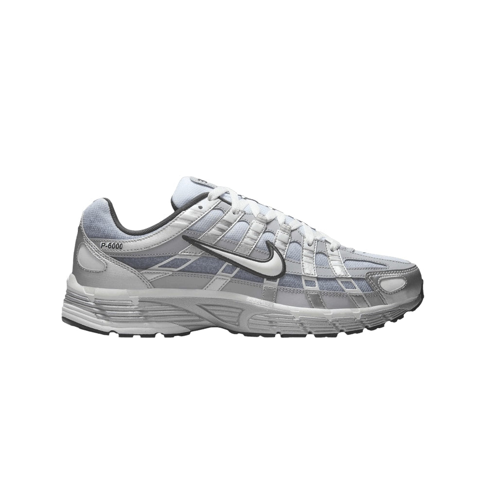 Nike P-6000 Metallic Silver Wolf Grey – tenisky, stříbrná