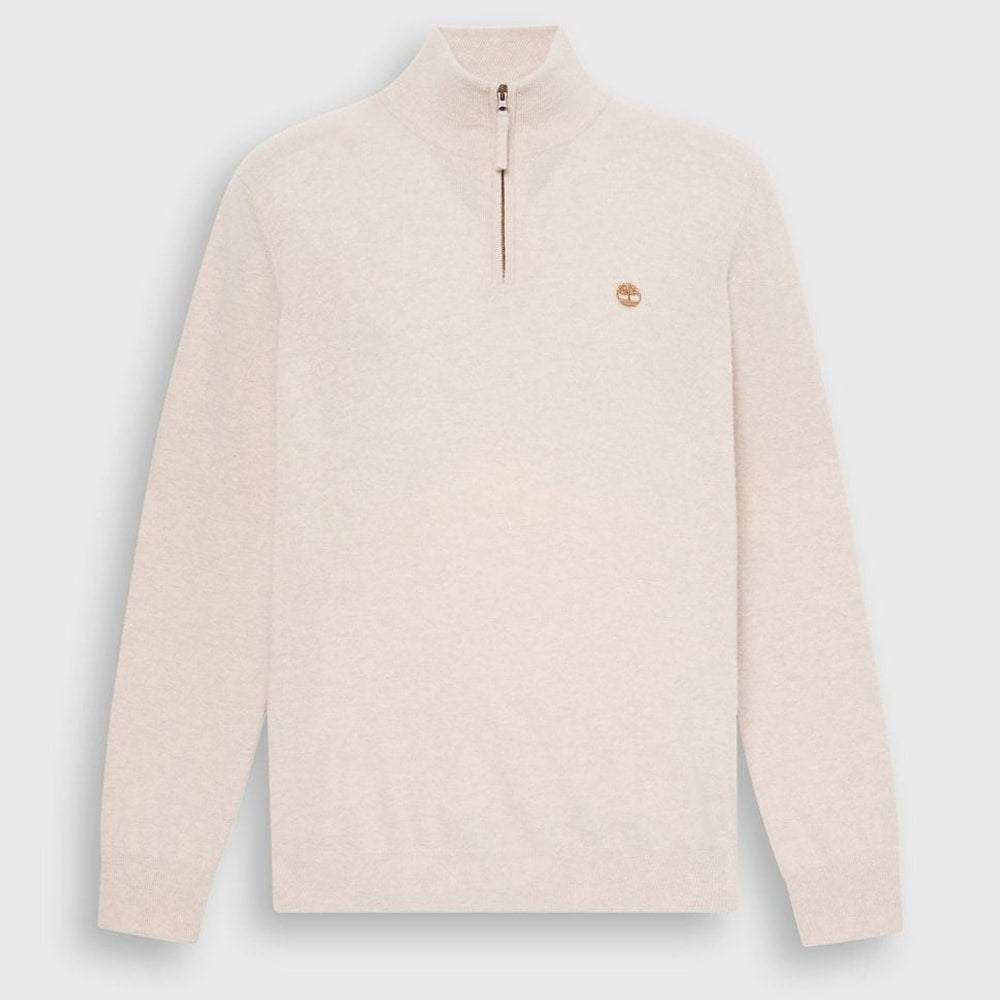 Timberland Wool-blend troyer Beige – oblečení, béžová