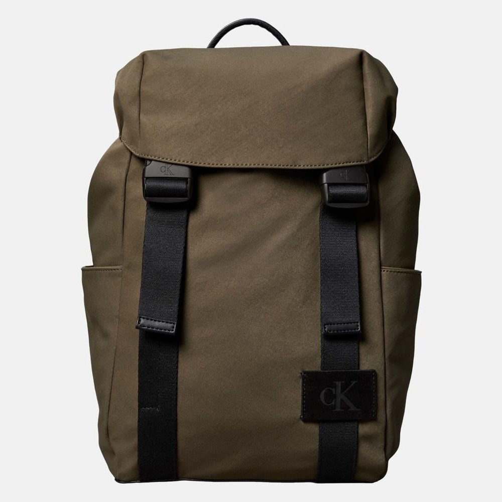 Calvin Klein Backpack Canvas Green – batoh, zelená