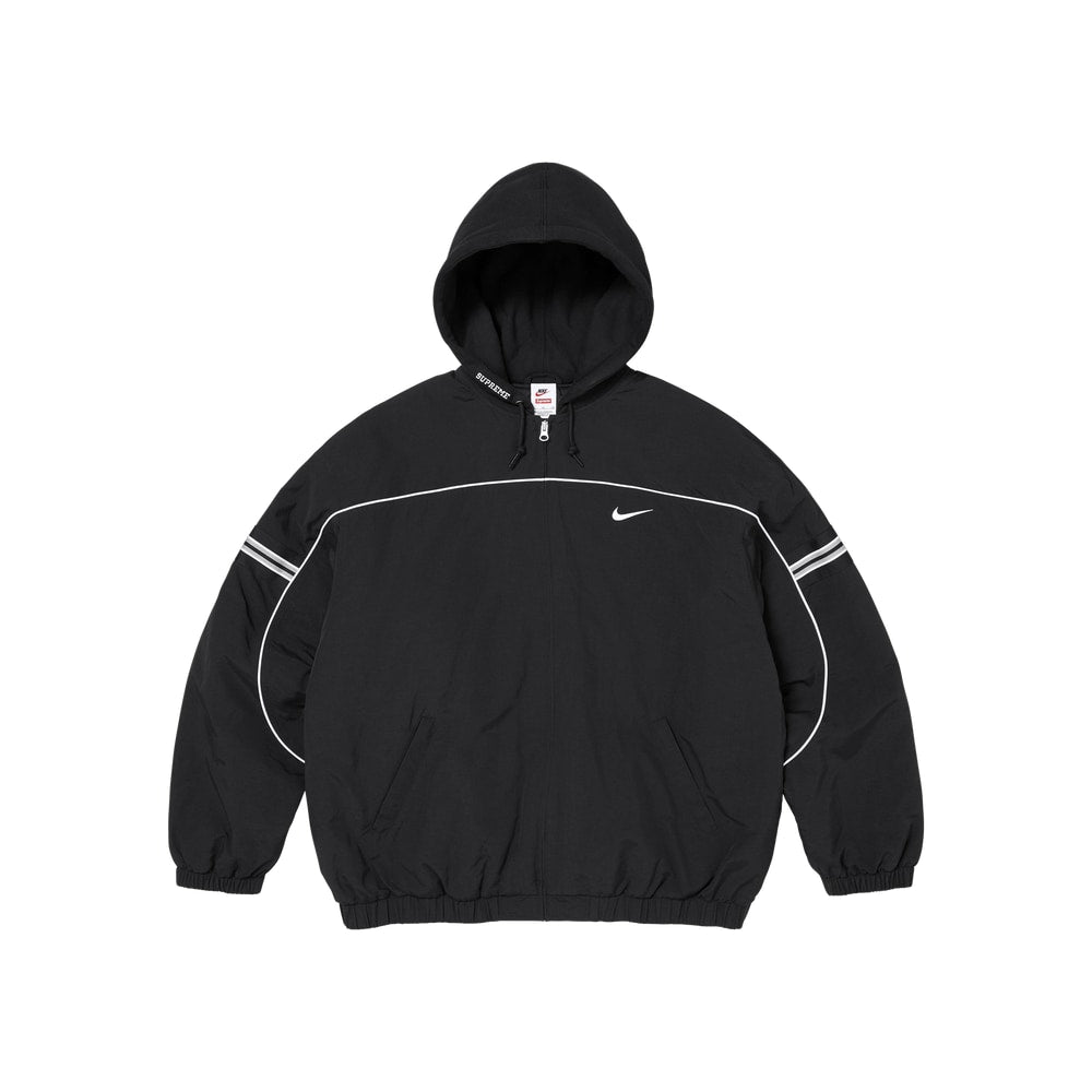 Supreme x Nike Nylon Hooded Jacket Black – mikina