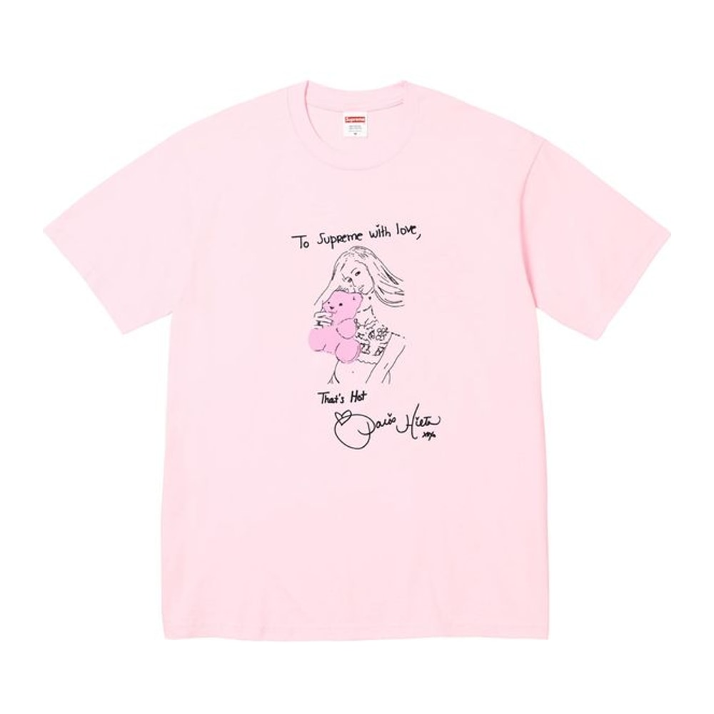 Supreme Paris Tee Light Pink – тениска