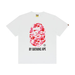 BAPE ABC By Bathing Tee White/Pink
