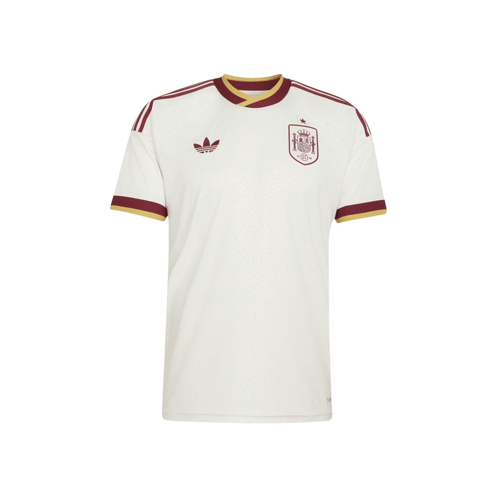 Adidas Spain 26 Away Jersey Off White – maillot, blanc