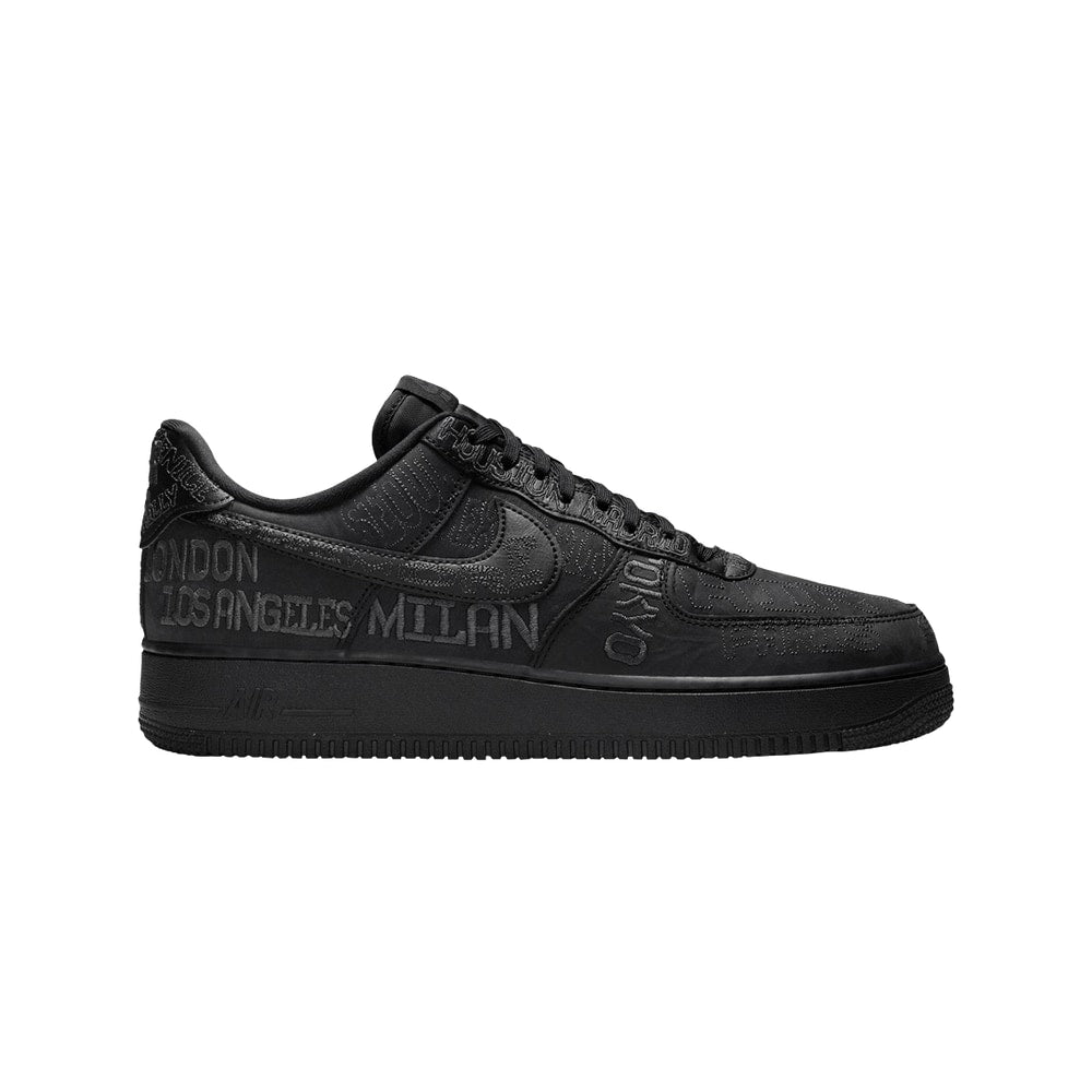 Nike Air Force 1 Low World Tour - Black – tenisky, černá