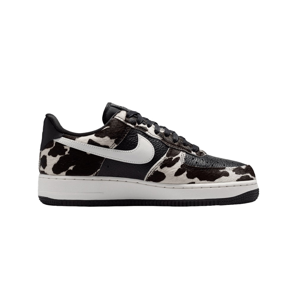 Nike Wmns Air Force 1 Low Cow Print Black – tenisky, bílá