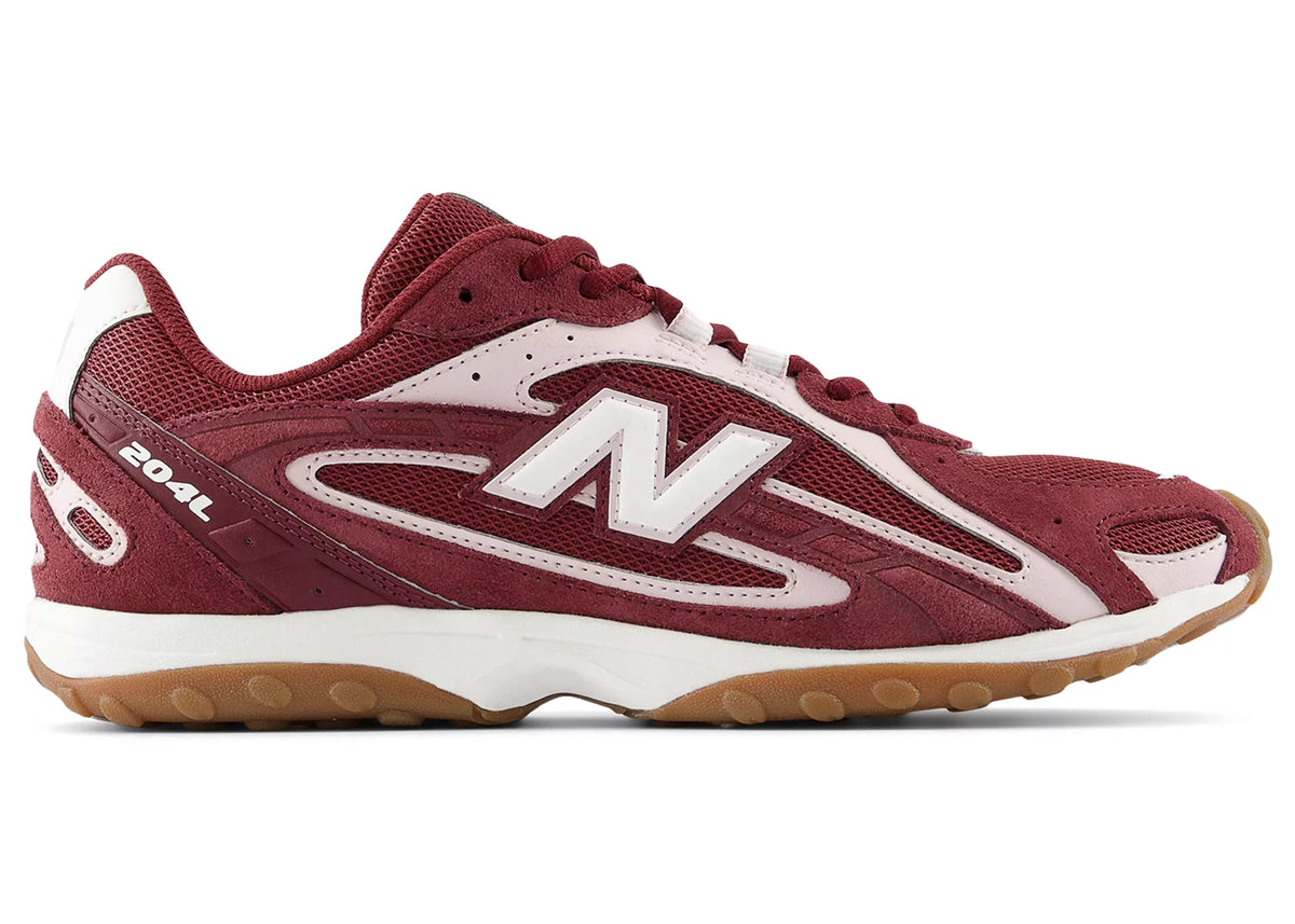 New Balance 204L Burgundy Stone Pink – pantofi, roșu