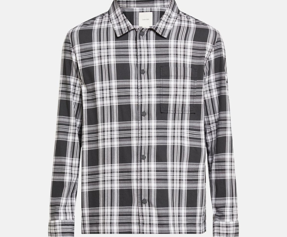 Calvin Klein Long-sleeved shirt Black – одяг, чорний