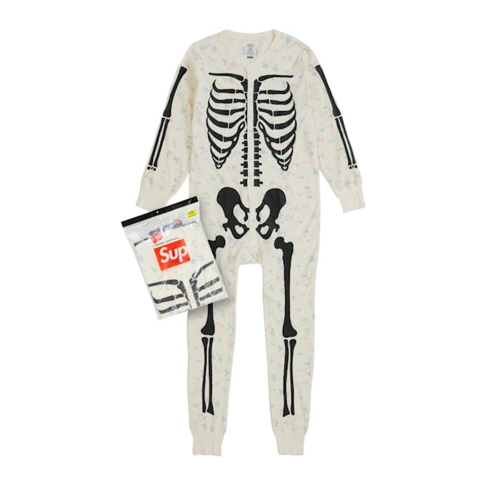 Supreme x Hanes Bones Thermal Union Suit (1 Pack) White – tøj