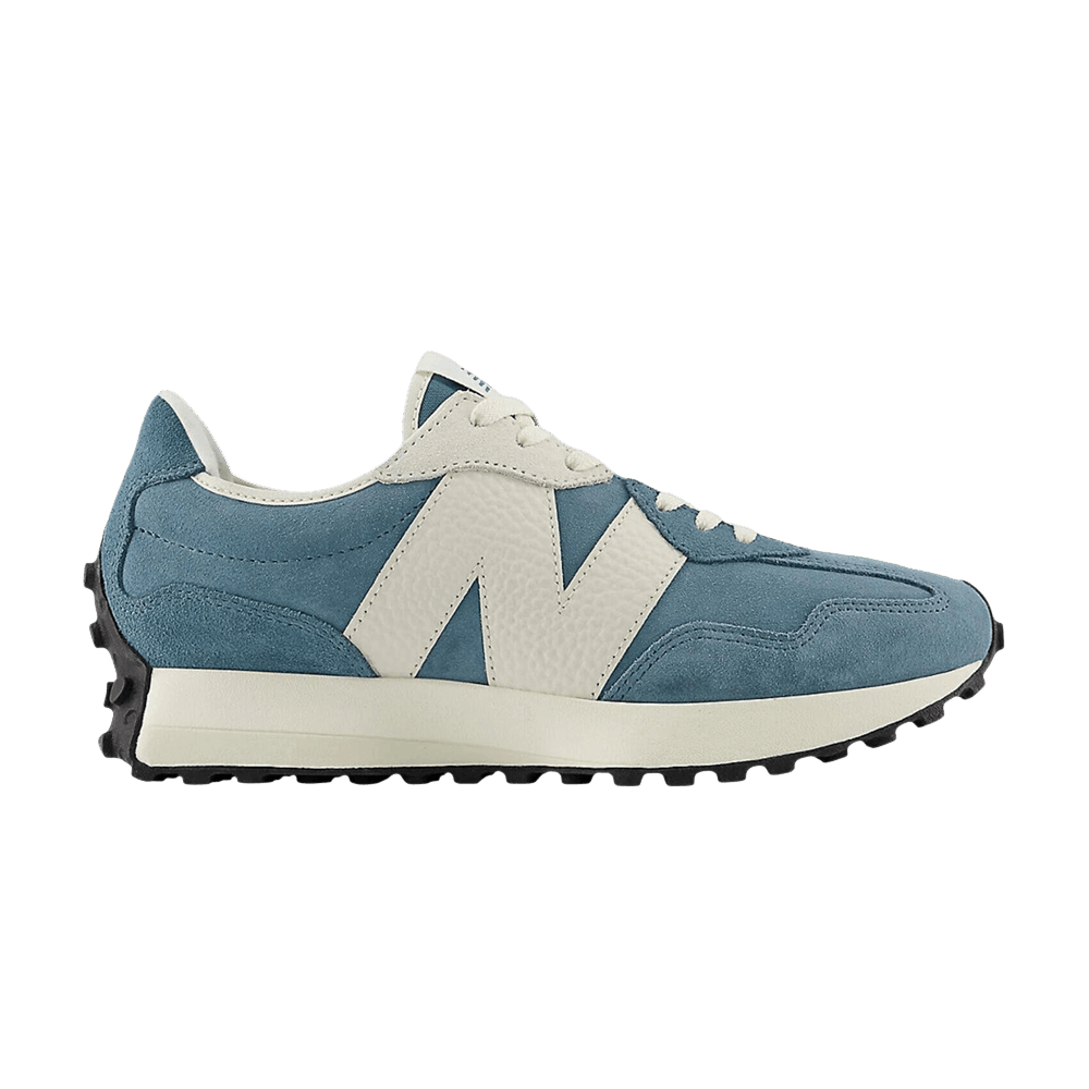 New Balance 327 Blue Ivory – pantofi, alb