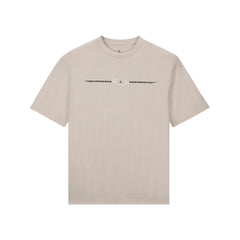 Air Jordan x Travis Scott Logo Tee Light Bone