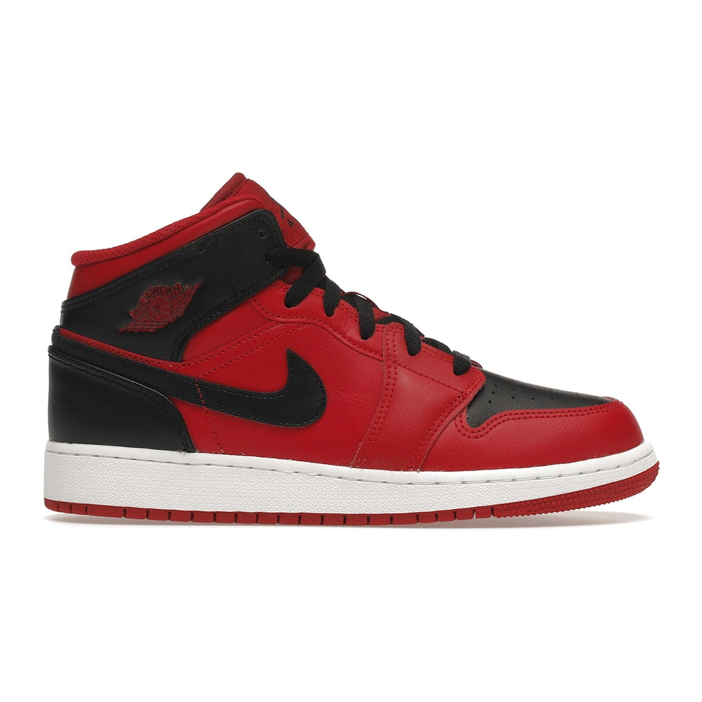 Air Jordan Jordan 1 Mid Reverse Bred (2021) (GS)