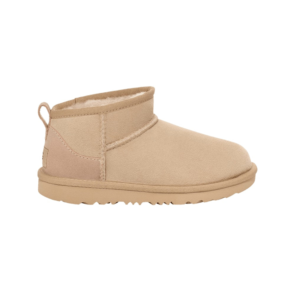 UGG Classic Ultra Mini Boot Kids Sawdust – boty