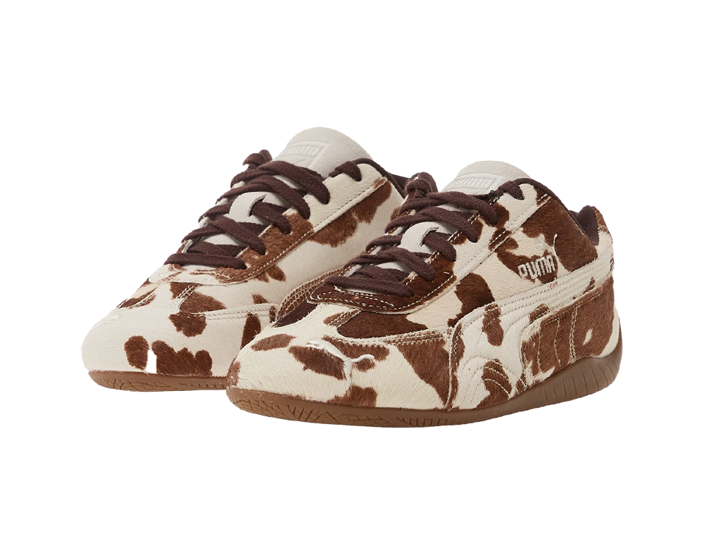 Puma Speedcat Doelette Pony Hair Deer Print Brown-Puma-pikastore.cz
