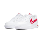 Nike Air Force 1 GS Cut-Out Swoosh - White University Red-Nike-pikastore.cz