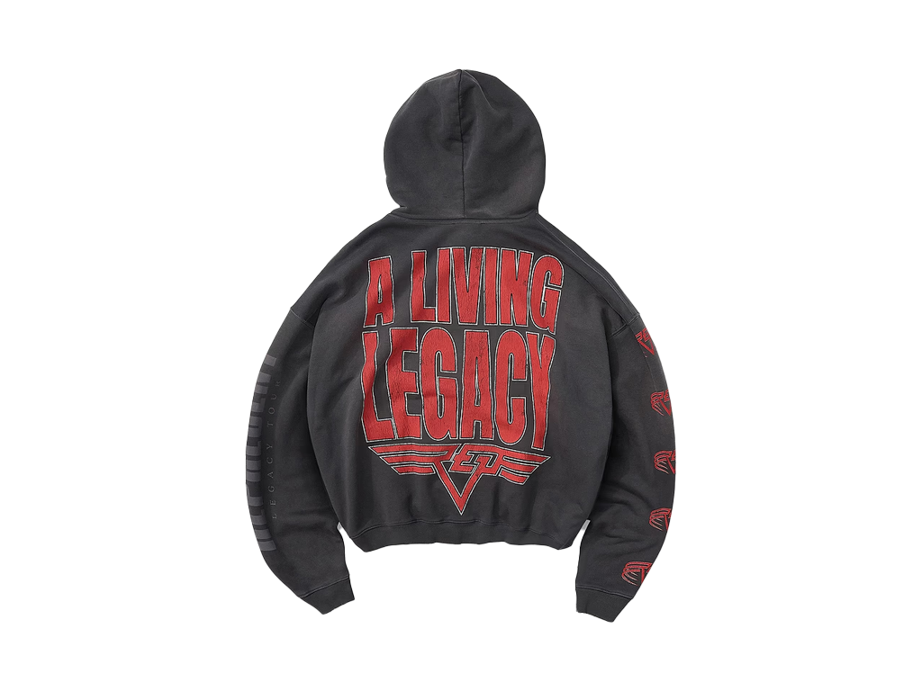 Represent Reversible Living Legacy Tour Hoodie Sun Fade Grey-Represent-pikastore.cz