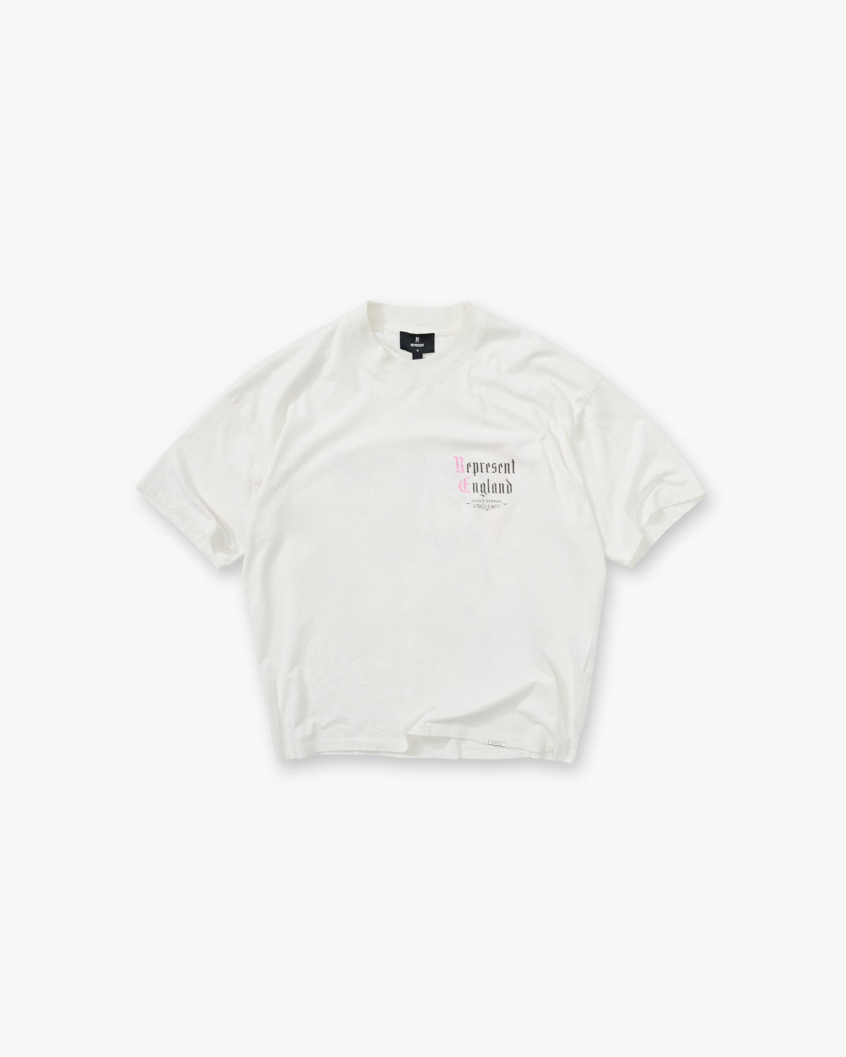 Represent Private Members T-Shirt Flat White
