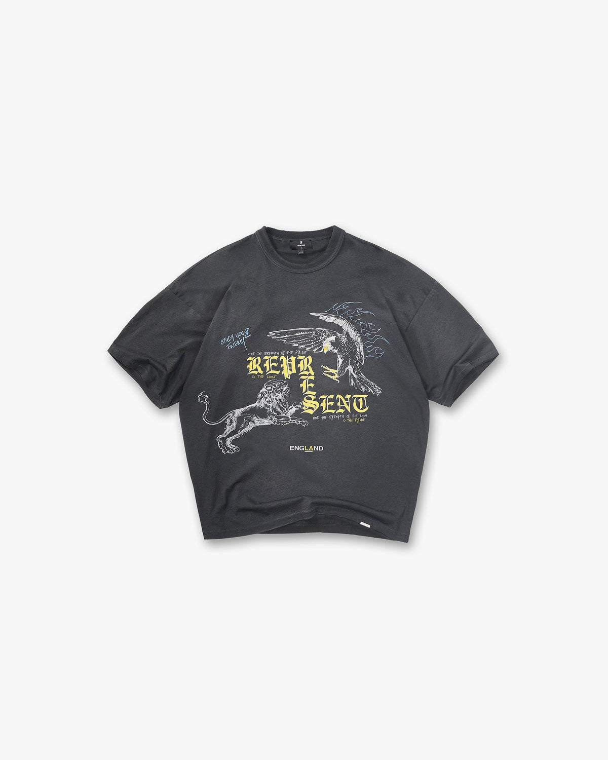 Represent Enemy T-Shirt Washed Black