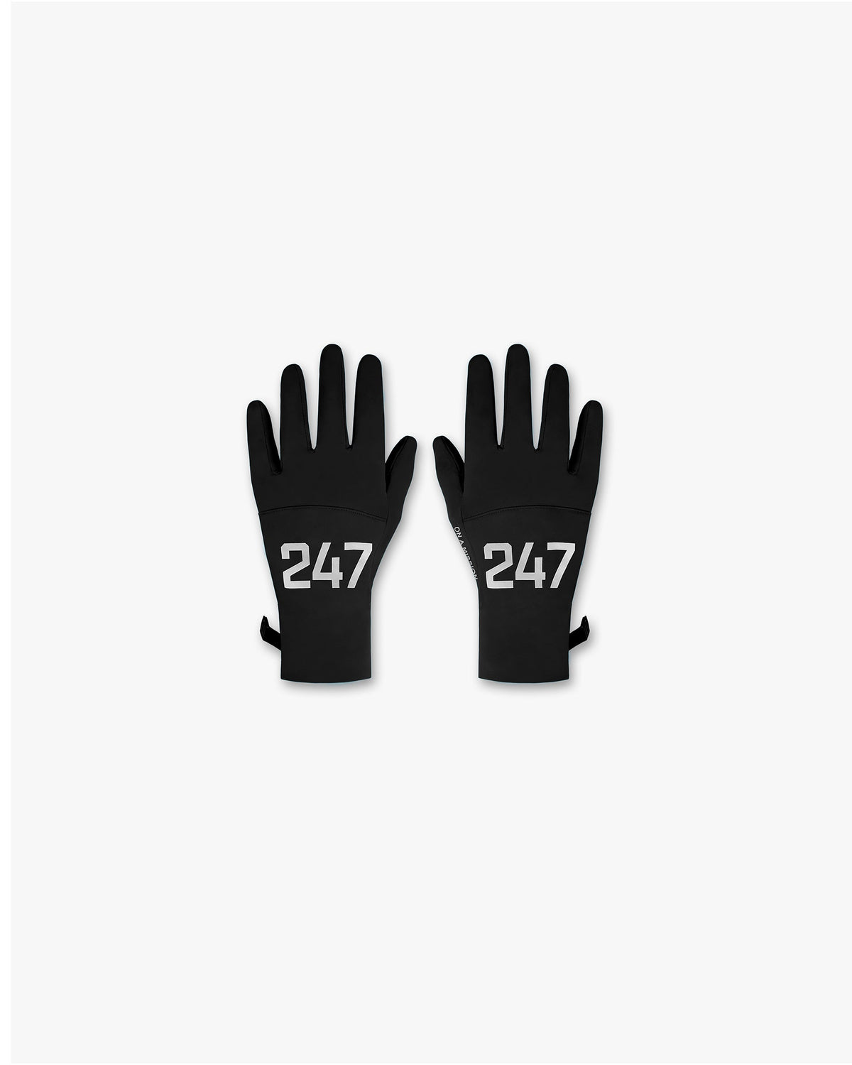 Represent 247 Numbers Glove Jet Black