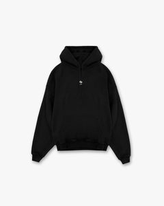 Represent 247 Sudadera oversize con capucha Jet Black