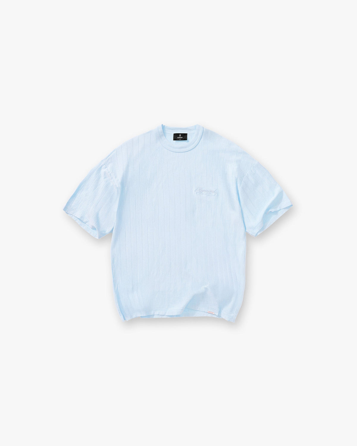 Represent Slub Script T-Shirt Ice Blue