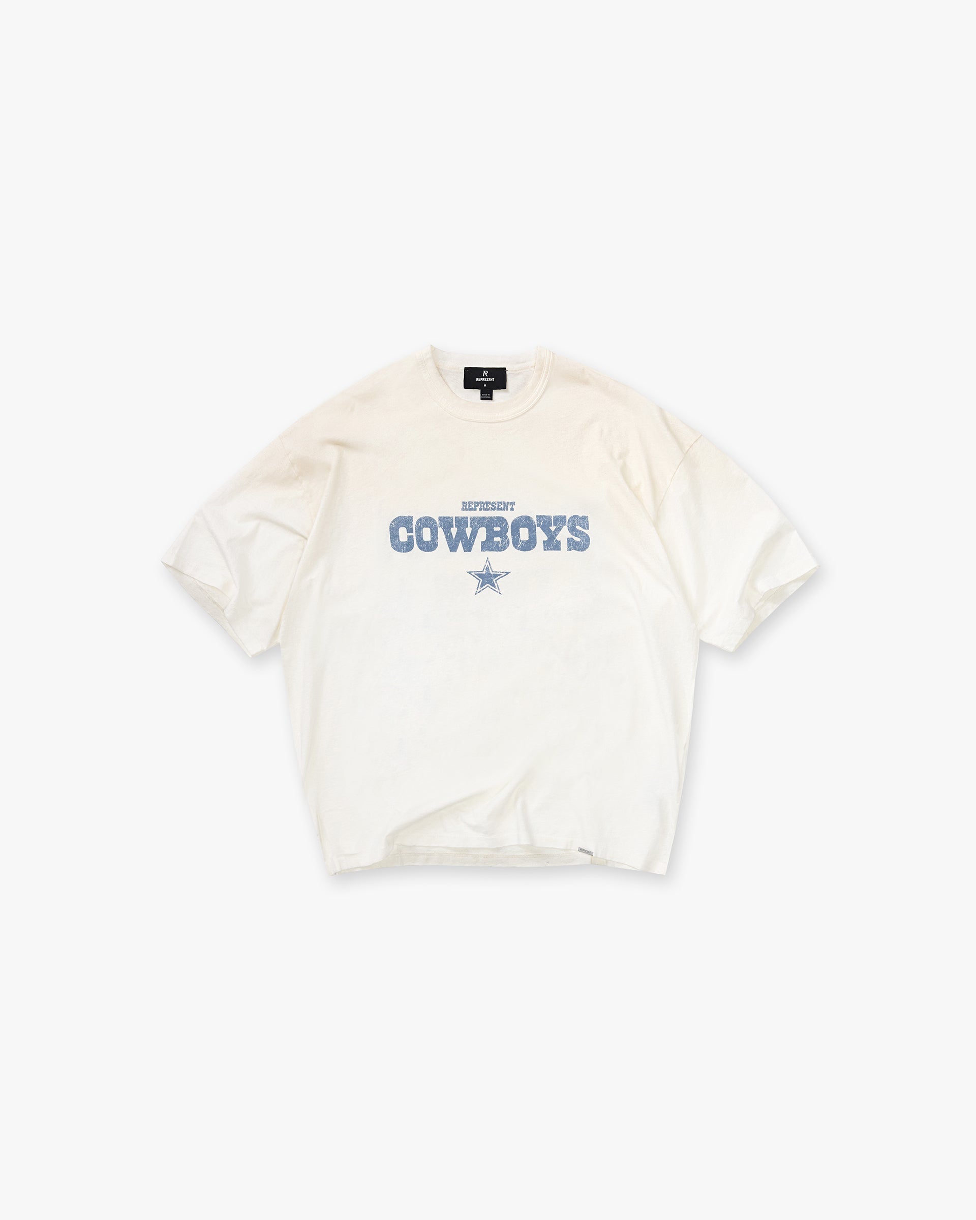 Represent Dallas Cowboys x Represent T-Shirt Washed Ecru