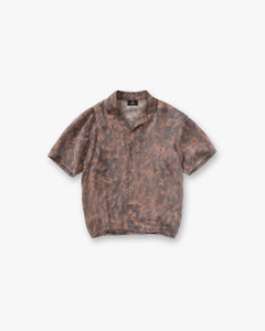 Represent Tortoise Print Shirt Brown