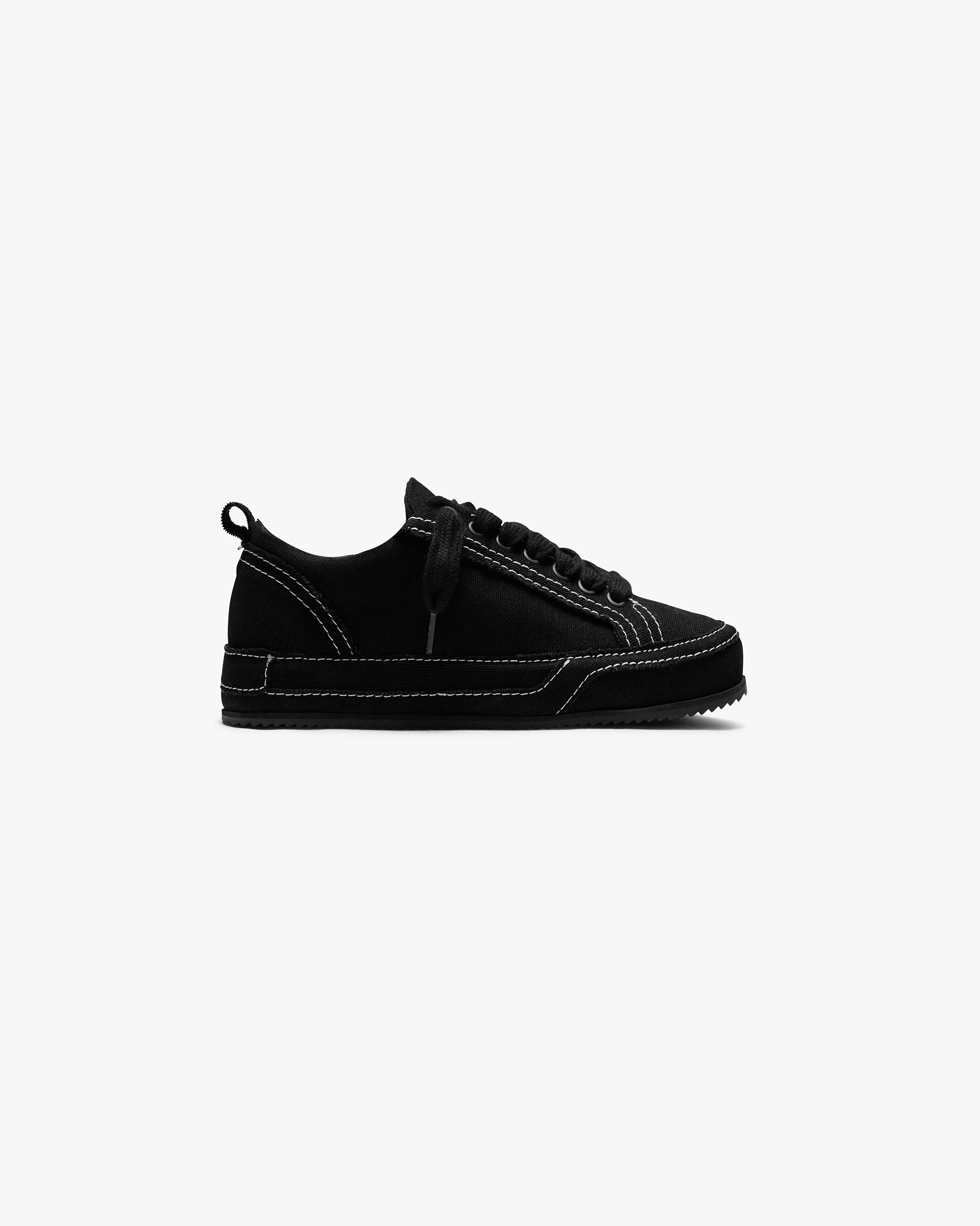 Represent Canvas Alpha Wrap Black