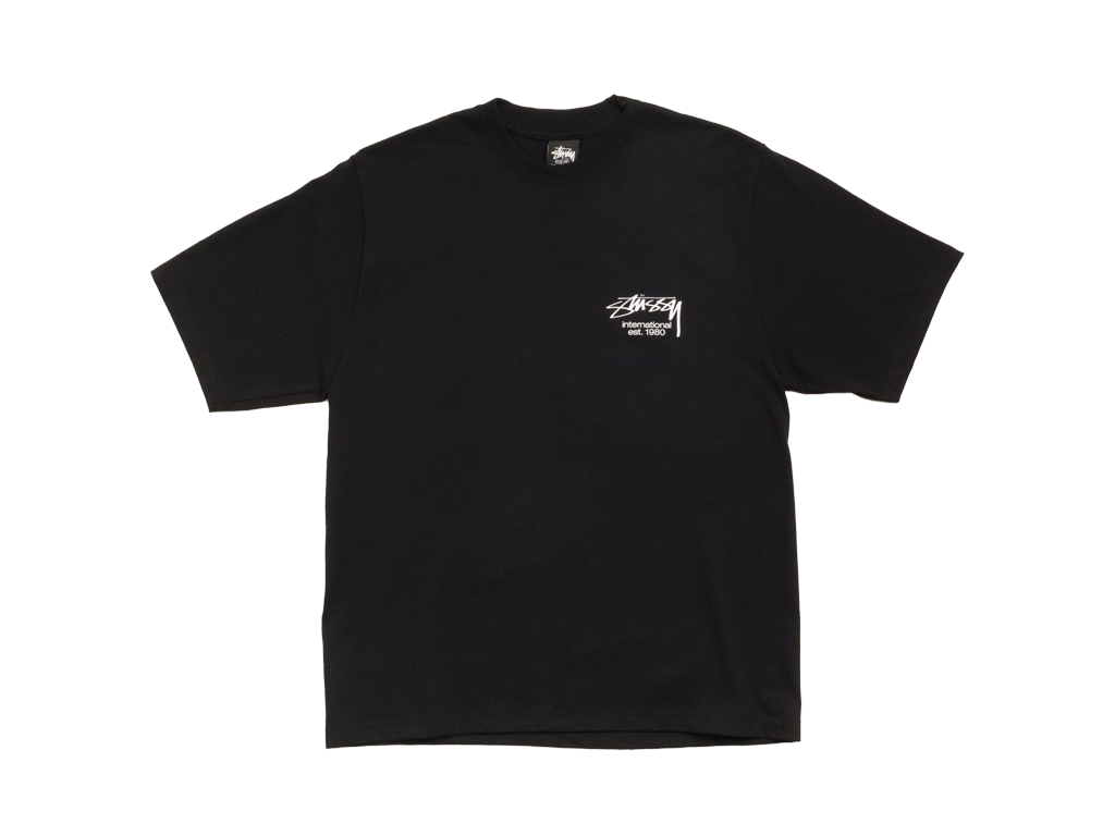 Stüssy Dice Clock Tee in Black-Stüssy-pikastore.cz